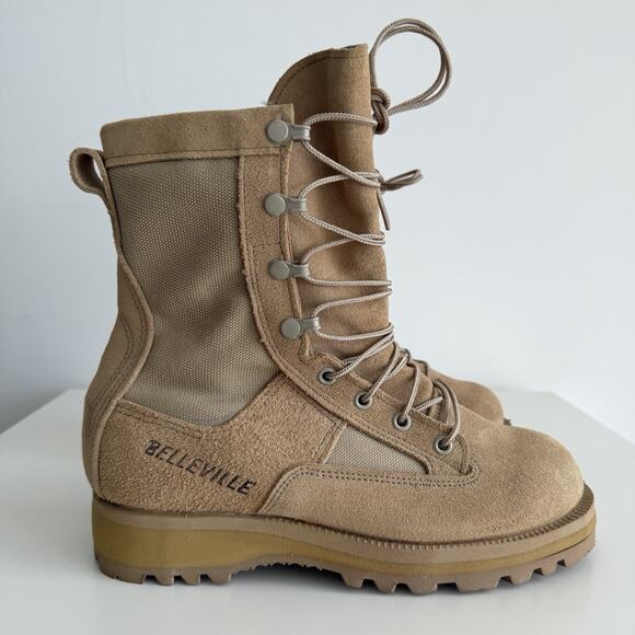 Belleville790 Boots Size 6W Goretex Waterproof Flight Military Combat Coyote - Picture 1 of 12